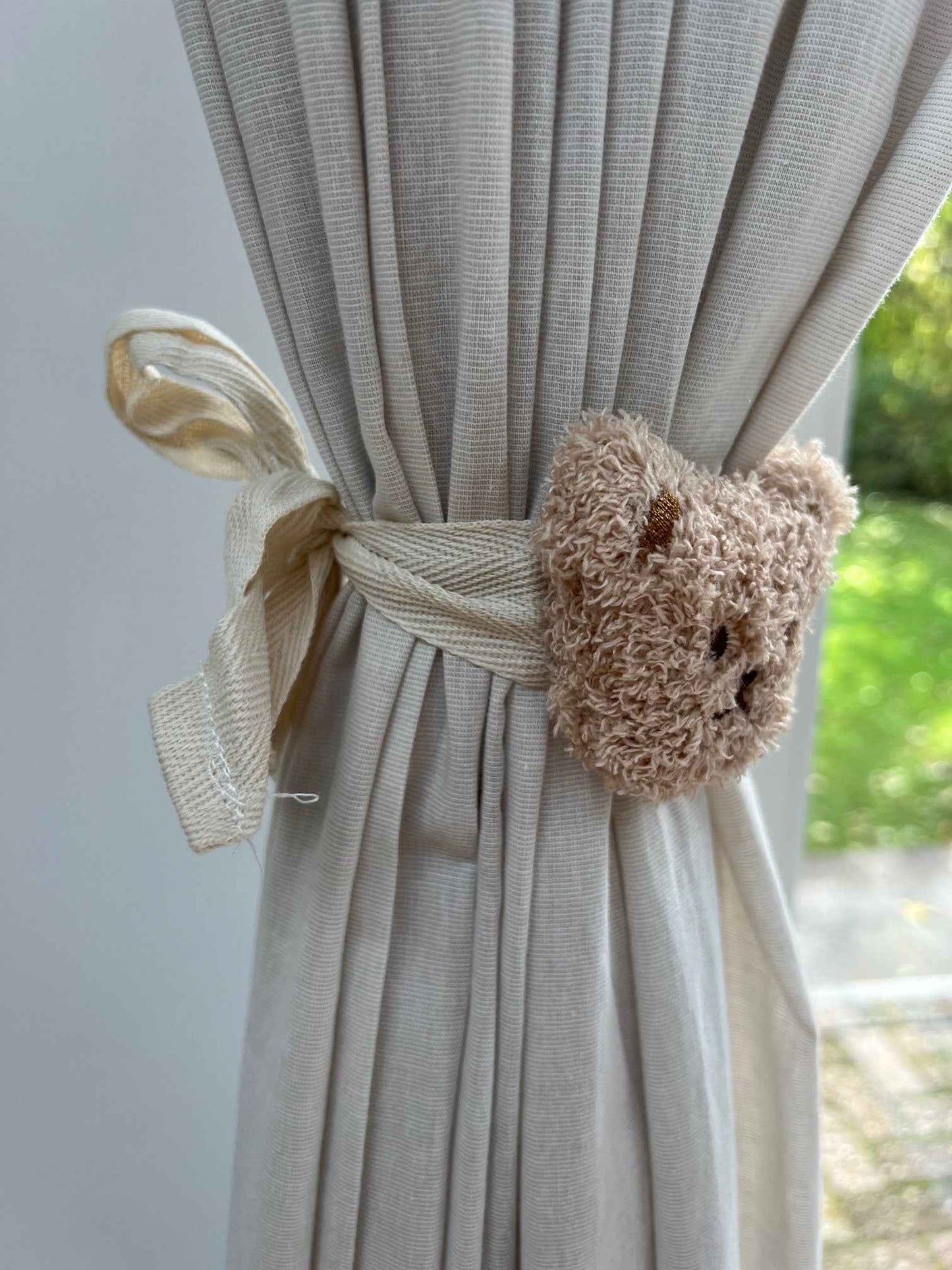 Gordijn Binder/Bandage Beertjes 2 Stuks