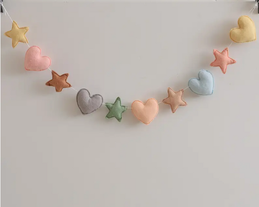 3D Figuren vilt slinger - Vlaggenlijn