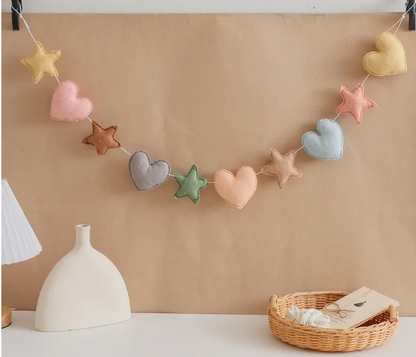 3D Figuren vilt slinger - Vlaggenlijn