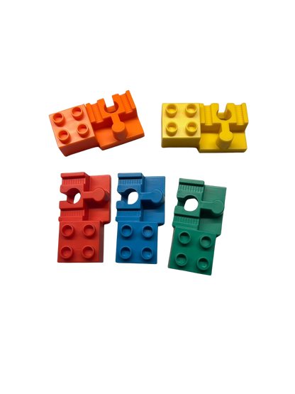 Houten Treinbaan Verbinders voor Lego Duplo en Ikea