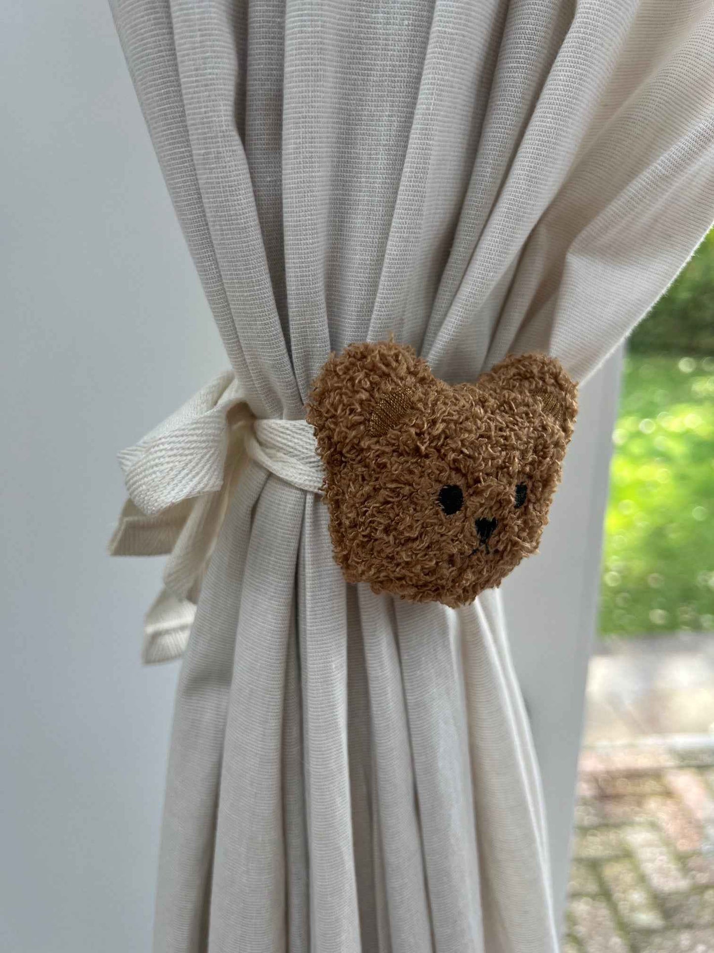 Gordijn Binder/Bandage Beertjes 2 Stuks