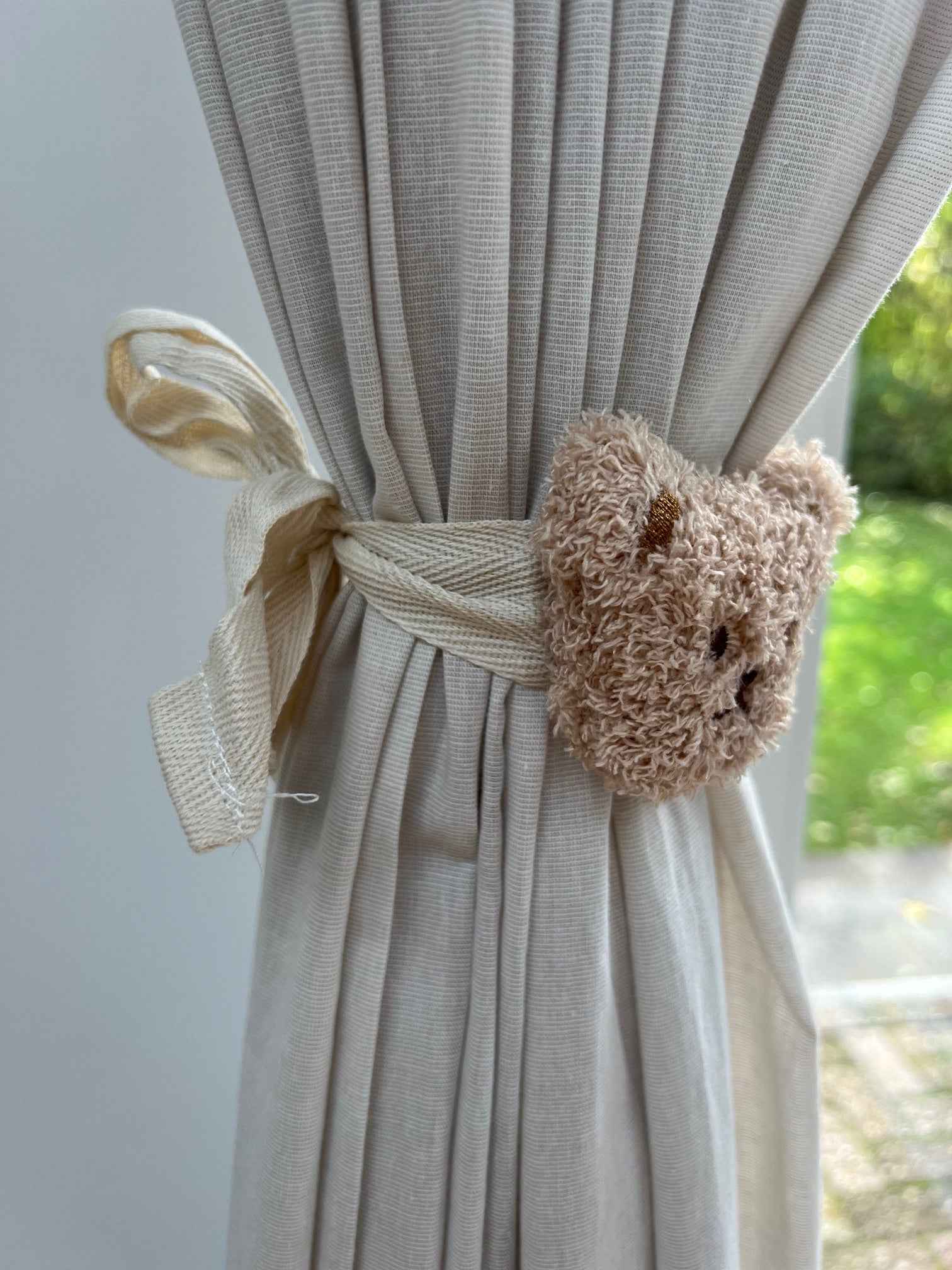 Gordijn Binder/Bandage Beertjes 2 Stuks