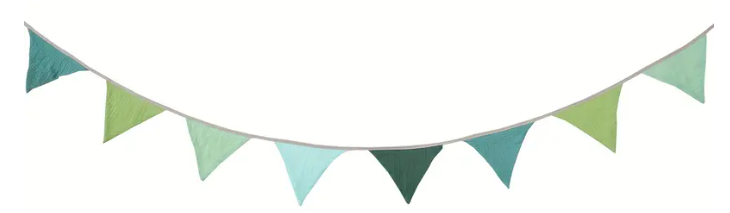 Stoffen Vlaggenlijn diverse kleuren - HappyHomeHappyKids