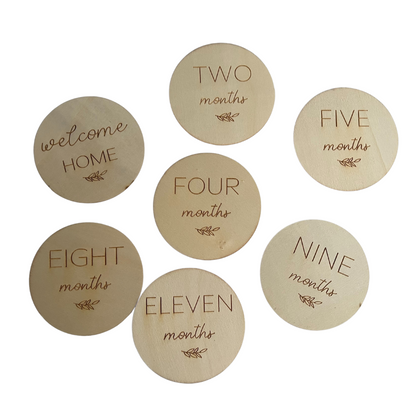 Mijlpaalkaarten van Hout - HappyHomeHappyKids