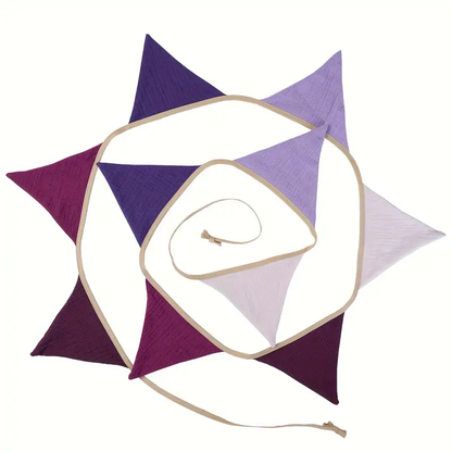 Stoffen Vlaggenlijn diverse kleuren - HappyHomeHappyKids