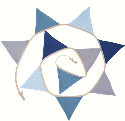 Stoffen Vlaggenlijn diverse kleuren - HappyHomeHappyKids