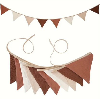 Stoffen Vlaggenlijn diverse kleuren - HappyHomeHappyKids